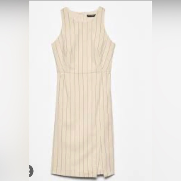 Banana Republic Formal Pinstripe Sheath Dress - Picture 4 of 6